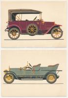 AUTOMOBIL - 15 db MODERN képeslap / AUTOMOBILE - 15 modern postcards
