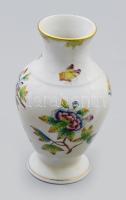 Herendi Viktória mintás váza, jelzett, hibátlan, m: 16,5 cm