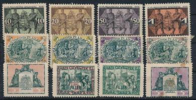 1915 12 klf segélybélyeg hadiözvegyek és -árvák javára