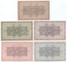 1946. 10.000AP sorszámmal vízjeles papíron + 50.000AP sorszámmal vízjeles papíron + 100.000AP fehér ...