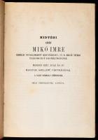 Kriza János: Vadrózsák. I. kötet. Székely népköltési gyűjtemény. Kolozsvár, 1863, Stein János, (Ev. ...