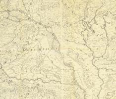 3 db régi Magyarország térkép reprint: Vignole 1868 91x70 cm, De Witt 1688. 94x54 cm, Danker 1690. 6...