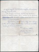 1959 Szirmay Albert (1880-1967) zeneszerző autográf levele orvosának Amerikából