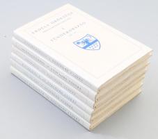 Erdély öröksége. I-VI. kötet. Bp.,1993-1994, Akadémiai Kiadó. A Franklines 1941-1942-es kiadás reprint kiadása! Csak hat kötet jelent meg. Kiadói egészvászon-kötés, kiadói papír védőborítóban.