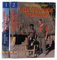 Kubassek János: Jeles világjárók nyomdokain. 1-2. köt. A szerző, Kubassek János (1957-) geográfus által DEDIKÁLT példány! [Pusztazámor], 2001, Dénes Natúr Műhely, 287 p.+28 t.;319 p.+28 t. Gazdag képanyaggal illusztrált. Kiadói kartonált papírkötés.