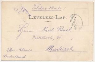 1915 Szatmárnémeti, Satu Mare; Tűzoltó őrtorony felavatása alkalmából tartott díszközgyűlés. Scherli...