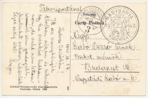 1940 Felsőbánya, Baia Sprie; Scoala primara / Elemi iskola. Kiadja Krizsanovszky / elementary school...