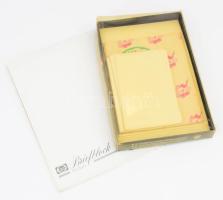 Vegyes levelezőpapír tétel, eredeti csomagolásában