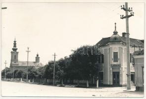 Csák, Csákova, Ciacova; Librarie / utcakép, könyvesbolt / street view, book shop. photo (EK)