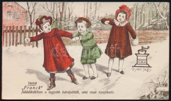 Franck kávé számolócédula