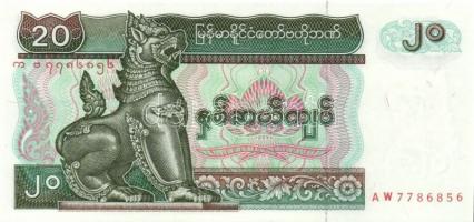Myanmar 7 klf db modern bankjegy T:I