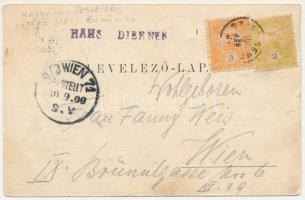 1900 Szászsebes, Mühlbach, Sebesul Sasesc, Sebes; Jahrmarkt / piac, vásár, templom. J. Hientz kiadás...