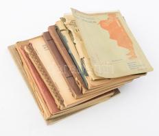 1899-1936 10 db művészeti kiállítási katalógus nagyrészt Képzőművészeti Társulat. Vegyes állapotban