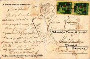 1944 A cserkész testben és lélekben tiszta. Cserkész levelezőlapok kiadóhivatala / Hungarian boy sco...