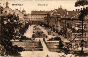 1924 Miskolc, Erzsébet tér, Szinva (EK)