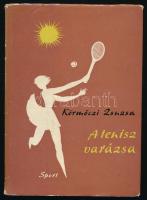 Körmöczi Zsuzsa: A tenisz varázsa. (Aláírt!) Bp., 1961, Medicina-Sport. Kiadói félvászon-kötés, kissé sérült kiadói papír védőborítóban, tulajdonosi bélyegzővel. Megjelent 2600 példányban. A szerző, Körmöczy (Körmöczi) Zsuzsa (1924-2006) teniszező, edző, minden idők legsikeresebb magyar teniszezőnője által aláírt példány.