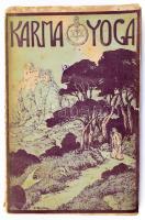 Karma Yoga oder Der Weg zur Vollkommenheit durch Werke von Swami Vivekananda. Aus dem Englischen übersetzt. Leipzig, 1901, Lotus-Verlag. 128p. Kiadói papírkötés, gerinc sérült, kopottas állapotban.