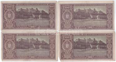 1912. 100K (2x) + 1945. 100P (3x) + 1944. 100P "A Vörös Hadsereg Parancsnoksága" + 1945. 5...