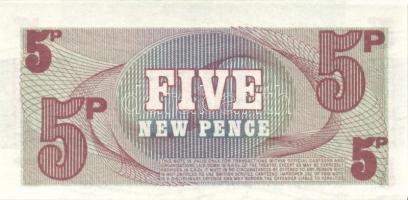 Nagy-Britannia 6db (4klf) modern bankjegy T:I