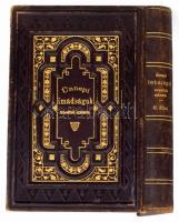 Ünnepi imádságok izraeliták számára. II. köt. hn., én., nyn., 3-420+10+2 p. Korabeli dúsan aranyozott félbőr-kötés, díszes dombornyomásos táblákkal, kopott borítóval, hiányzó címlappal, aranyozott lapélekkel.