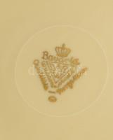 cca 1925 Porzellanfabrik Weißenstadt Dürrbeck &amp; Ruckdäschel egyszemélyes reggeliző szett, cs...