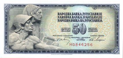 Jugoszlávia 9db (8klf) modern bankjegy T:I