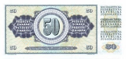 Jugoszlávia 9db (8klf) modern bankjegy T:I