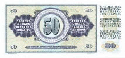 Jugoszlávia 9db (8klf) modern bankjegy T:I