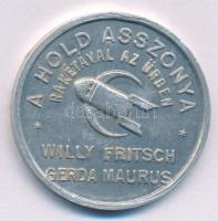 1929. "A Hold asszonya - Rakétával az űrben - Willy Fritsch, Gerda Maurus / 10 Luna Hold pénz - Beváltható a Holdban - UFA Film - Fritz Land - Thea v. Harbou" Al reklámpénz (34mm) T:XF ph.