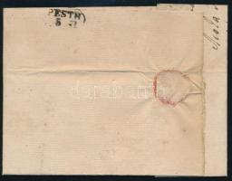 1839 Levél 10kr portóval "Temesvár" - "PESTH" 1839 Cover with 10kr postage due &...