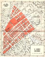 Budapest 21 térképe, utcanévjegyzékkel és idegenvezető címtárral.
Budapest, (1942). Fővárosi Közmun...