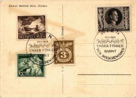 1943 Viktoria, Deutschland siegt an allen Fronten für Europa / Győzelem, Németország minden fronton ...