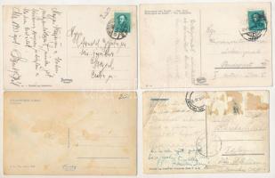 21 db RÉGI magyarországi város képeslap, közte néhány erdélyi és felvidéki, vegyes minőségben / 21 p...