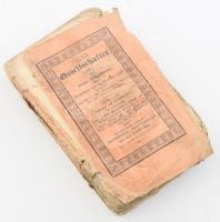 Der feine Gesellschafter. Ein treuer Wegweiser [...]. Pesth, 1829, Otto Wigand. Kiadói papírkötés, m...