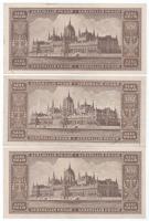 1932. 50P + 1939. 5P + 1946. 100.000.000P (3x) + 100.000.000MP enyhén vágáshibás + 1.000.000.000MP T...