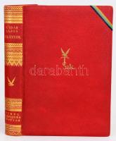 Kádár Lajos: Cigányok. Regény. Bp., [193?], Barkóczy László (Turul-ny.), 300 p. Kiadói aranyozott eg...