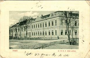 1911 Makó, DMKE (Délmagyarországi Magyar Közművelődési Egyesület) Diákotthon. W.L. Bp. 8788. (EB)