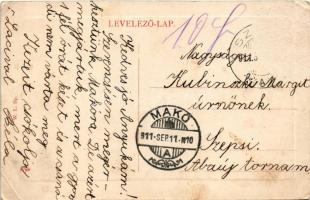 1911 Makó, DMKE (Délmagyarországi Magyar Közművelődési Egyesület) Diákotthon. W.L. Bp. 8788. (EB)