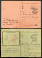 Magyar és külföldi levelek, FDC-k, emléklapok, köztük tábori posta, portók stb. levélberakóban