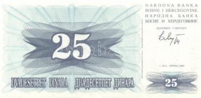 Bosznia-Hercegovina 7db (6klf) modern bankjegy T:I