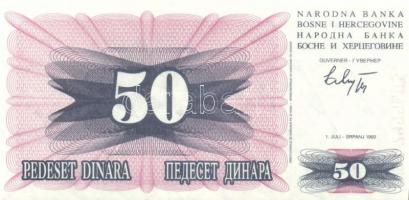 Bosznia-Hercegovina 7db (6klf) modern bankjegy T:I