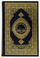 A Szent Korán. Szaud-Arábiai kiadás. 2009. 1057p. Aranyozott műbőr kötésben. Magyar és arab nyelven.