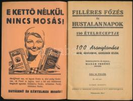 Madár Imréné: Filléres főzés és hústalan napok 150 ételreceptje. Szeged, Szegedi Új Nemzedék. Kiadói...