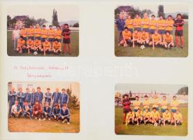cca 1960-1968 Gulácsi Sándor labdarúgó edző fotóhagyatéka, a végén ismert labdarúgókkal is, Dálnoki,...