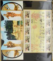 Franciaország főleg postatiszta gyűjtemény 1945-től a 1990-es évekig, benne blokkok, ívek, füzetek s...