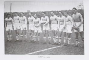 Hajrá lilák! Újpest futballtörténete. 1885-2002. Vác.,2002,Veronic Kft. Fekete-fehér fotókkal illusz...