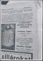 1925 Debrecen Irredenta kirakat. Debreceni kirakatverseny győztese, eredeti fotó. hozzá a korabeli ú...