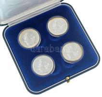 DN "Ferenc József ezüst forintjai" sorozat: 1868KB 1Ft ezüstözött Cu-Zn "Angyalos cím...