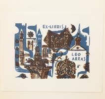 Diskay Lenke (1924-1980): 21 db ex libris. Fametszet, papír, jelzés nélkül, klf. méretekben. KBK kia...