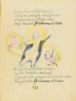 Megdicsőülés. Mécs László legszebb versei Hincz Gyula színes kőrajzai által tolmácsolva. 1935. 48p. ...